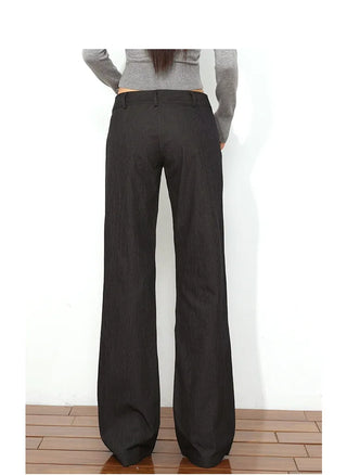 low waist flare jeans