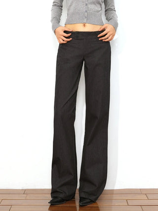 low waist flare jeans