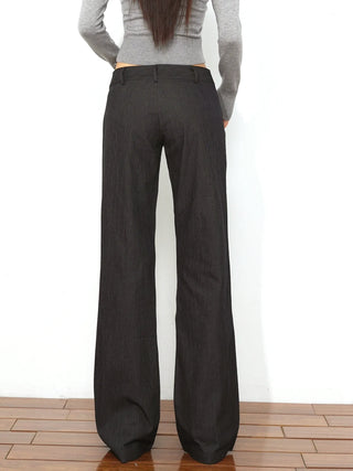 low waist flare jeans