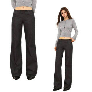 low waist flare jeans