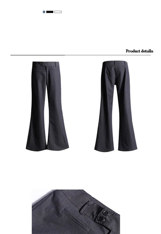 low waist flare jeans