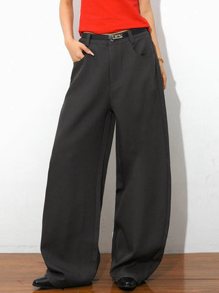 wide leg suit pants