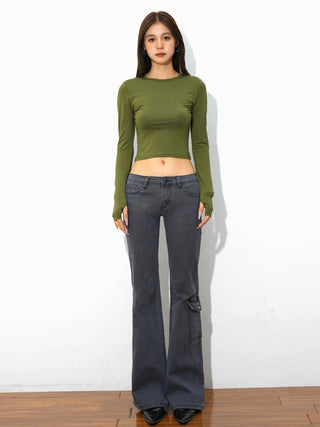 distressed gray jeans