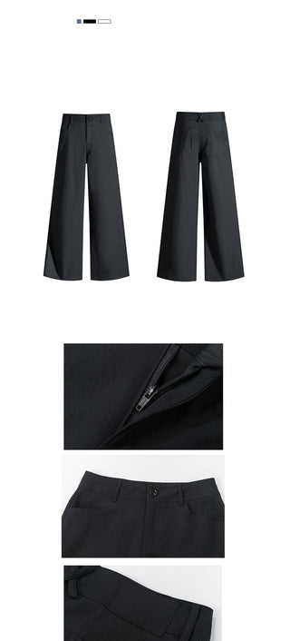 black suit pants