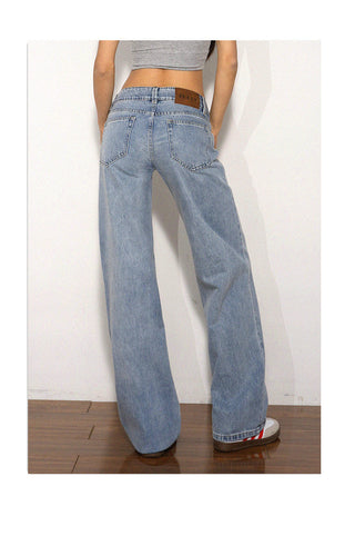 light straight jeans