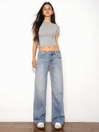 light straight jeans