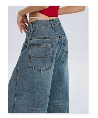 high waist jeans