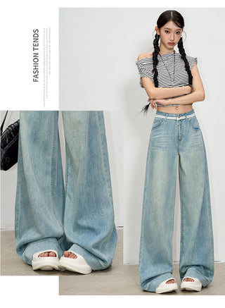 high waist jeans