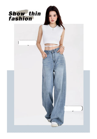 Light Blue Loose Jeans