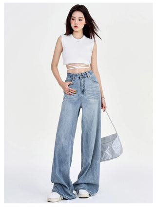 Light Blue Loose Jeans