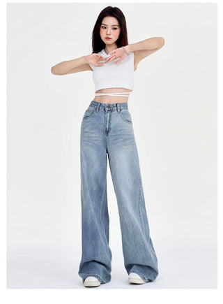 Light Blue Loose Jeans