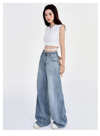 Light Blue Loose Jeans