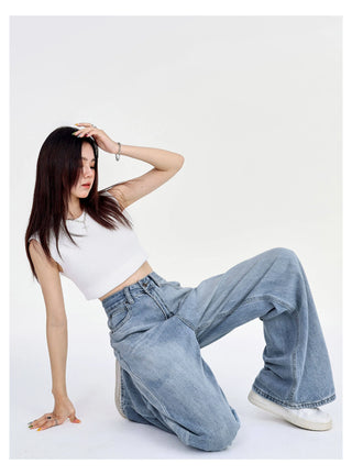 Light Blue Loose Jeans