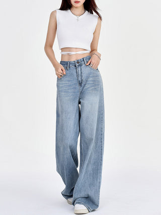 Light Blue Loose Jeans