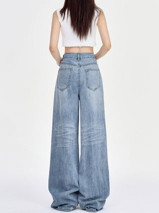 Light Blue Loose Jeans