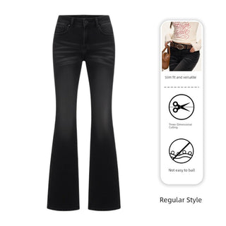 Low-Rise Flares Jeans