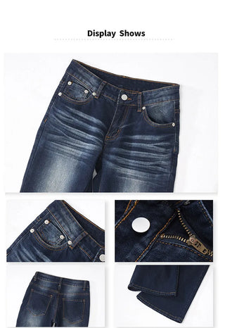 Low-Rise Flares Jeans