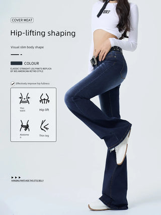 Low-Rise Flares Jeans