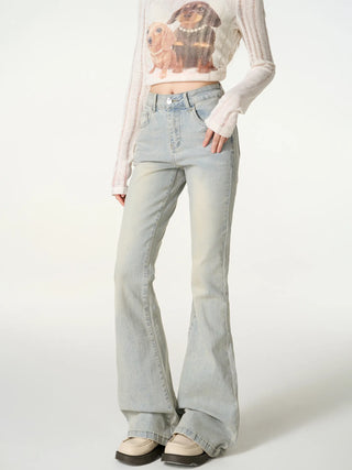 light flare jeans