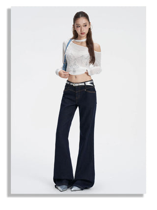 denim flare jeans