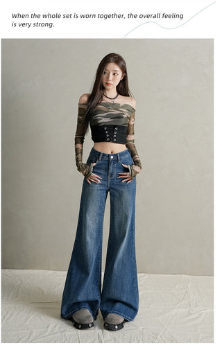 velvet flare jeans