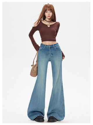 mink wide jeans