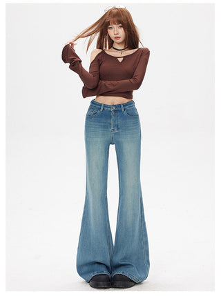 mink wide jeans