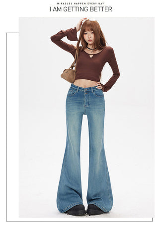 mink wide jeans