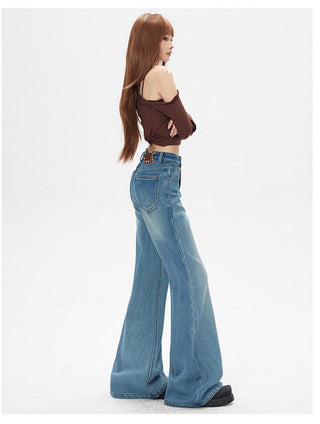 mink wide jeans