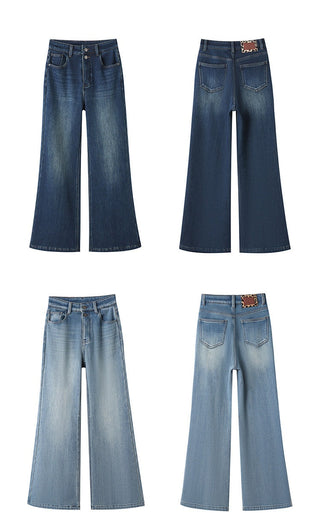 mink wide jeans