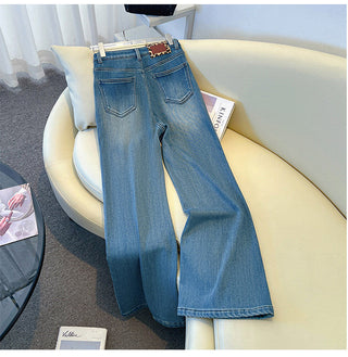 mink wide jeans