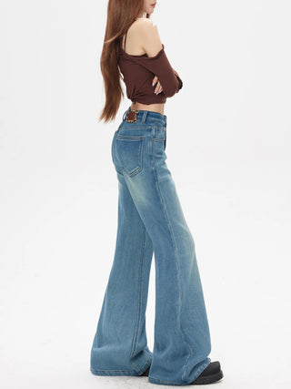 mink wide jeans
