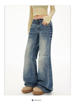 light flare jeans