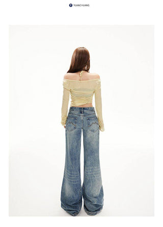 light flare jeans