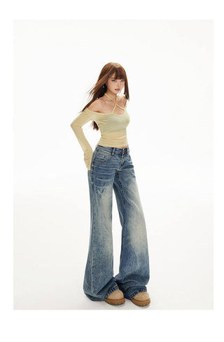 light flare jeans