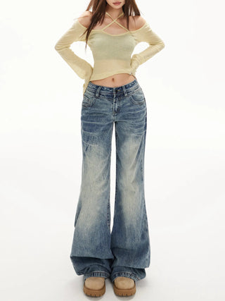 light flare jeans