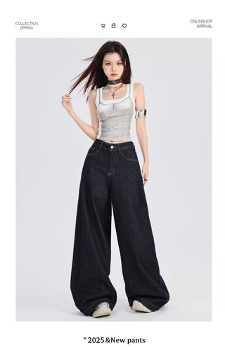 dark mop jeans
