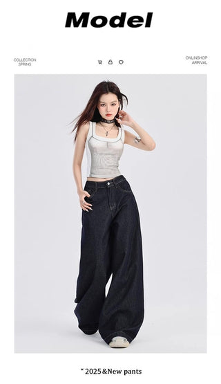 dark mop jeans
