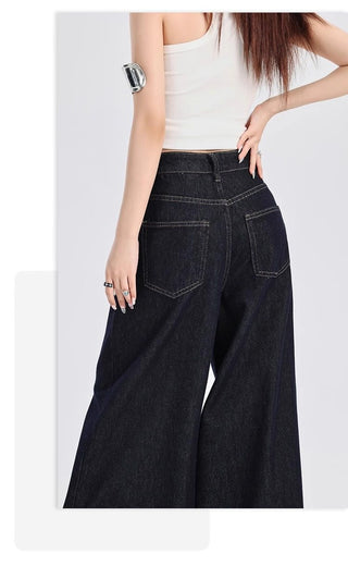 dark mop jeans