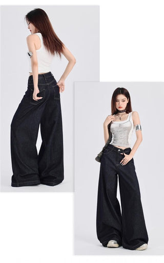 dark mop jeans