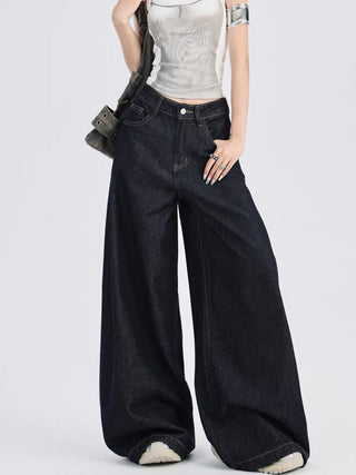 dark mop jeans
