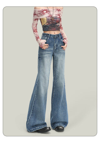 no-leg flared pants