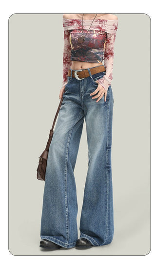 no-leg flared pants