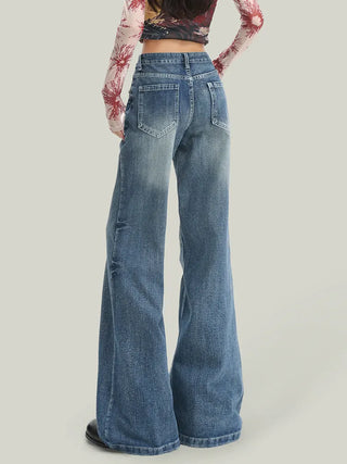 no-leg flared pants