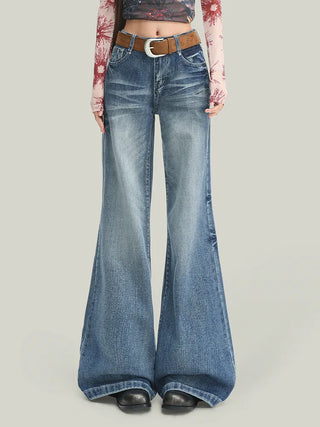 no-leg flared pants