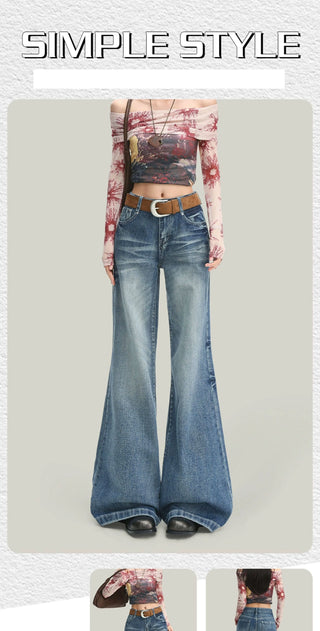 no-leg flared pants