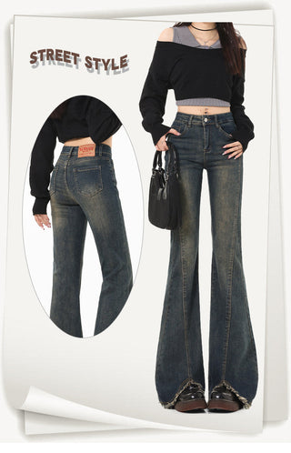 raw hem pants