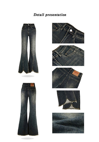 raw hem pants