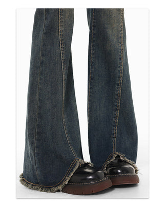 raw hem pants