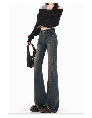 raw hem pants